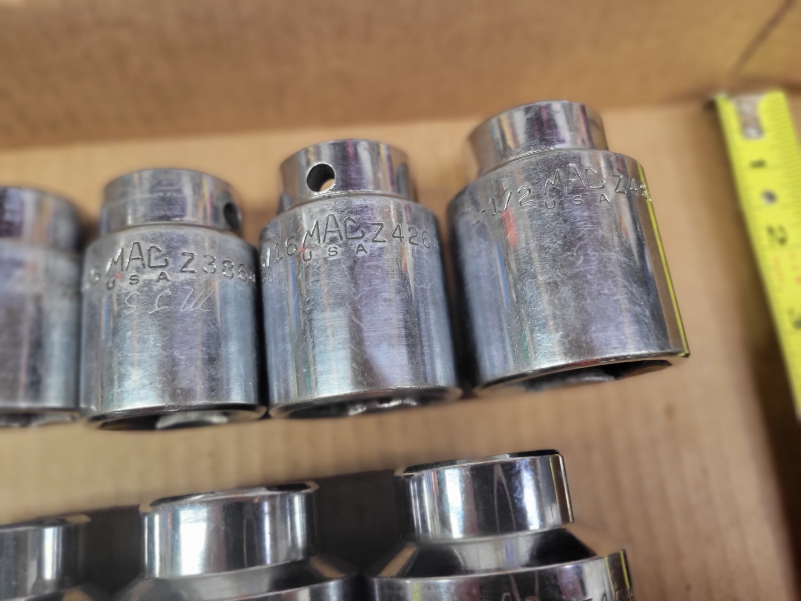 Mac Tools USA 3/4″ Drive 13-Piece Socket Set / Lot 13/16″ – 2″