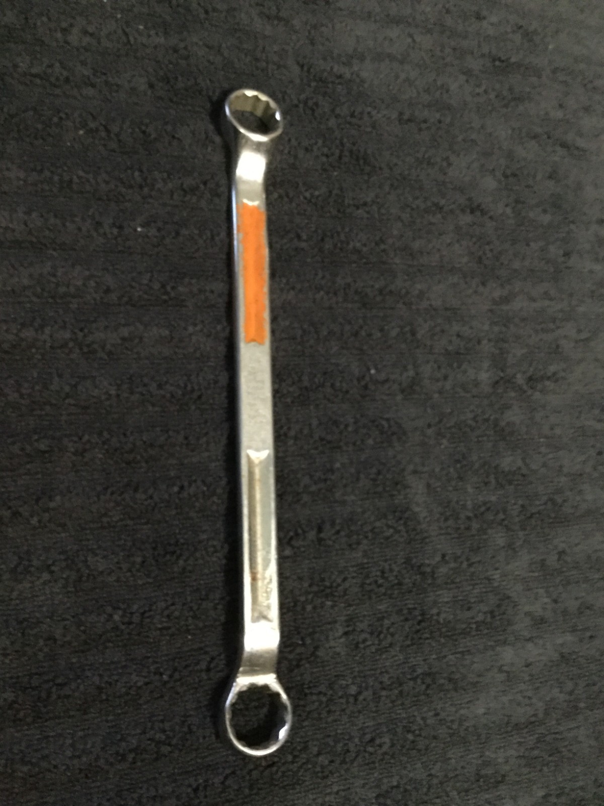 Snap On Vintage 25/32″-13/16″ 12PT SAE Chrome Offset Box End Wrench XV-2526