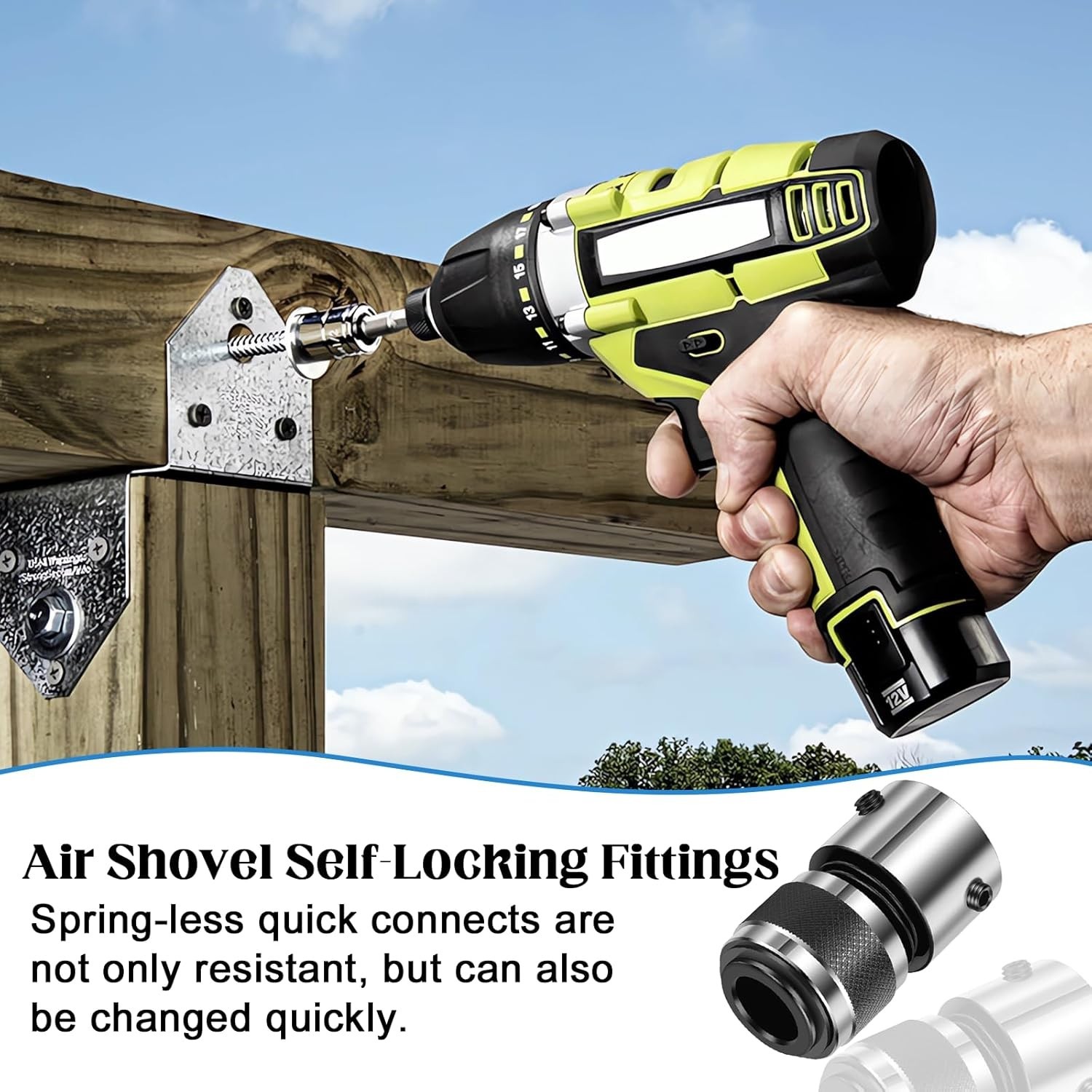 Efficient 2-Pack Air Hammer Quick Change Chisel Retainers – Lightweight & Strong