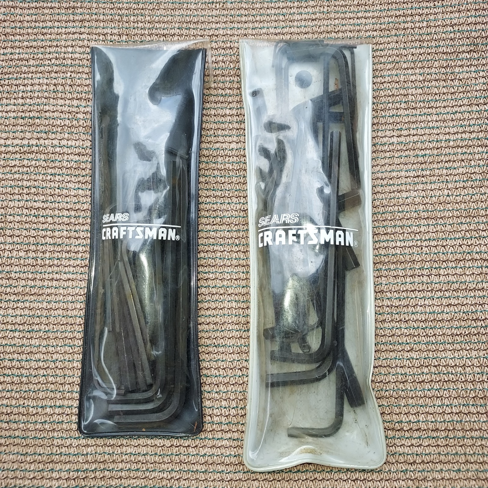 Vintage 40 pc Craftsman 46677 Metric 46696 SAE Set Screw Hex Key Allen – V – USA
