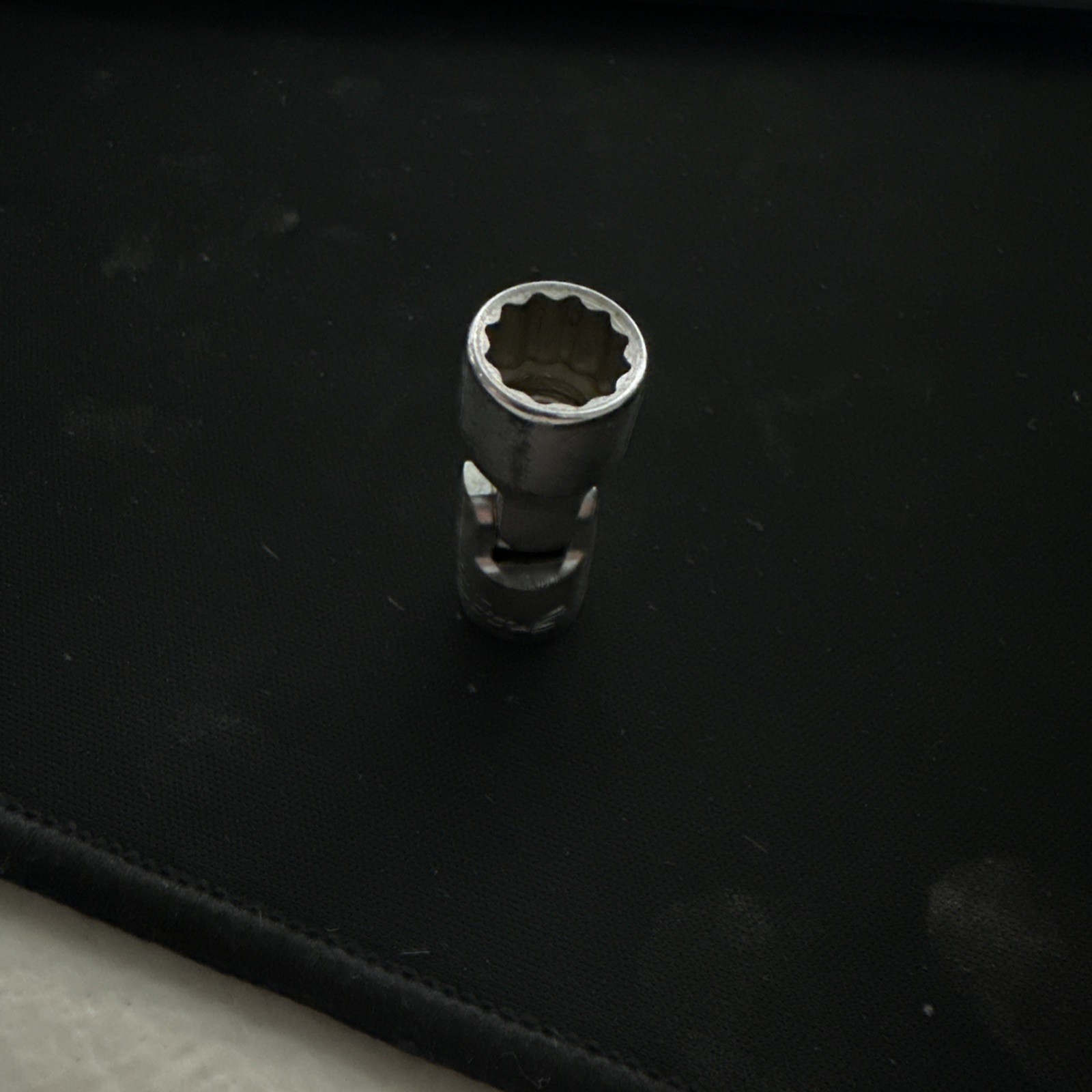 Snap On 1/4” Drive 12 Point SAE 11/32” FLANK DRIVE Shallow Universal Socket New