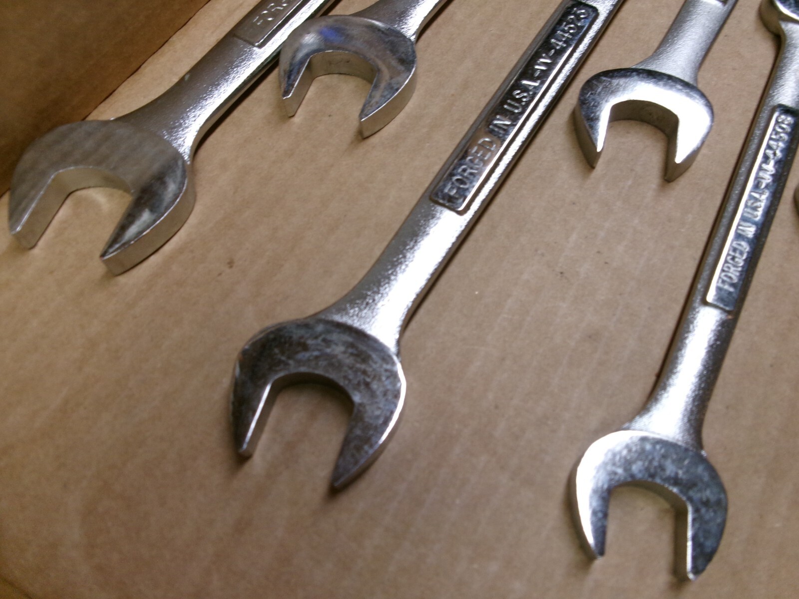 Craftsman USA 11-Piece Metric Double Open End Wrench Set 6-26 MM NOS