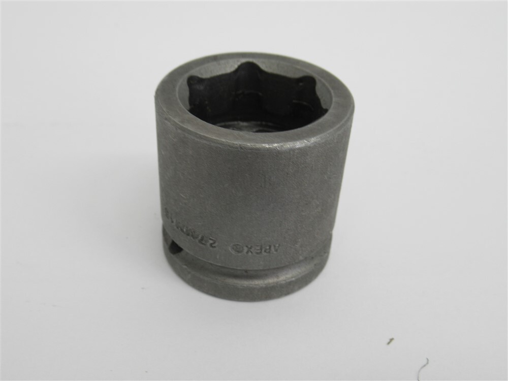 Apex 27MM15, 27mm Standard Socket, 1/2″ Drive, 6 Point