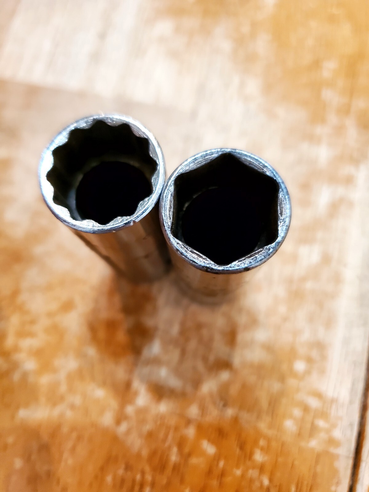 Snap On 3/8 Drive 5/8 6&12PT Deep Sockets Lot Of 2