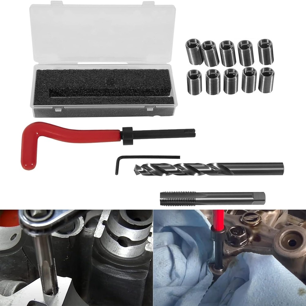 1420 Head Thread Bolt Repair Tool Kit M11.5mm x 1.5 Engine Cylinder Repair Kits