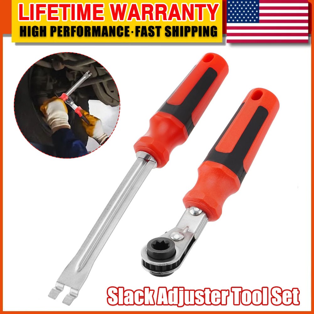 5/16″ Automatic Slack Adjuster Release Hand Tool Set Adjust Ratchet Wrench Brake