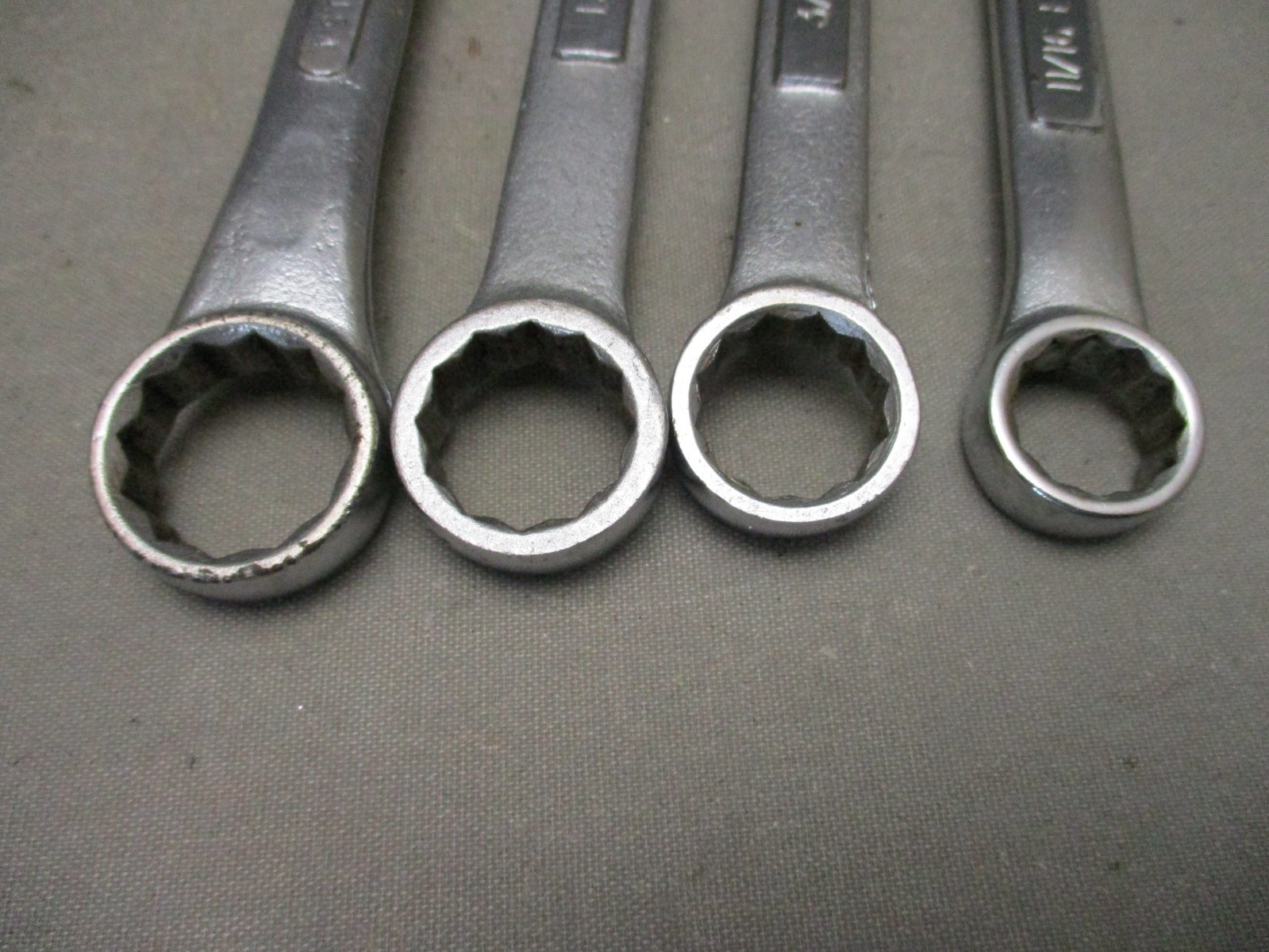Lot of 9 Craftsman & SK Combination Wrenches SAE 5/16″ – 7/8″ 12pt.