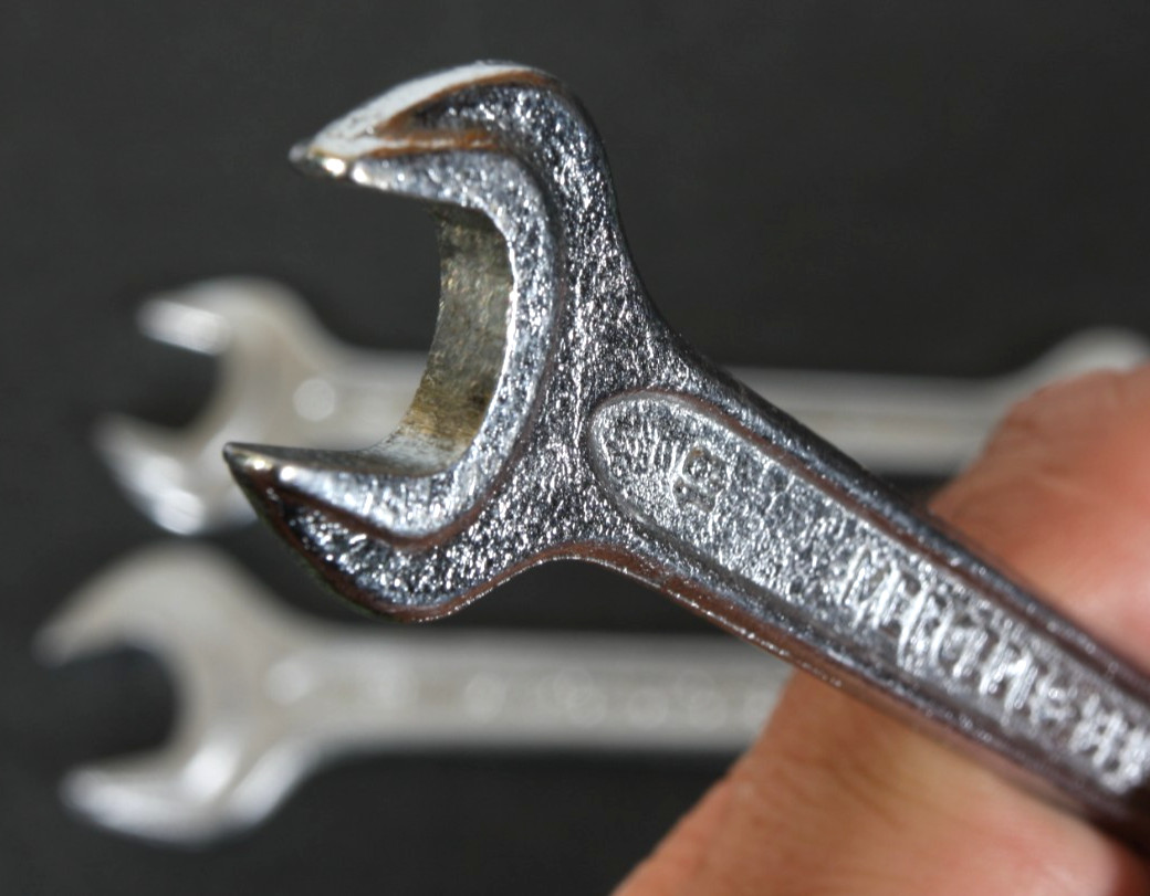 Mercedes-Benz Metric Wrench Set Matador Heyco Open-End 19mm 17mm 14mm 13mm 11mm