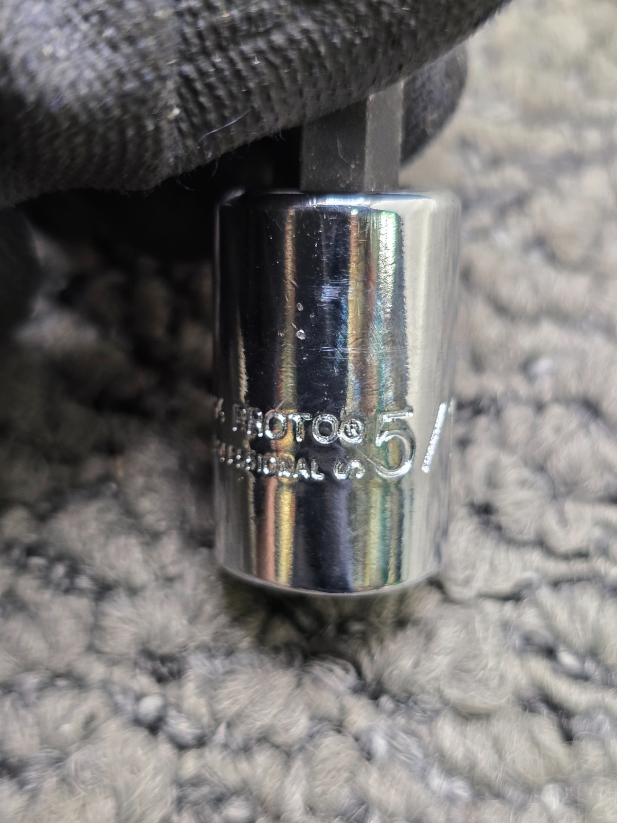 (QTY 5) Proto 4990-5/16 3/8″ Square Drive 5/16″ SAE Hex Bit Sockets Chrome Base