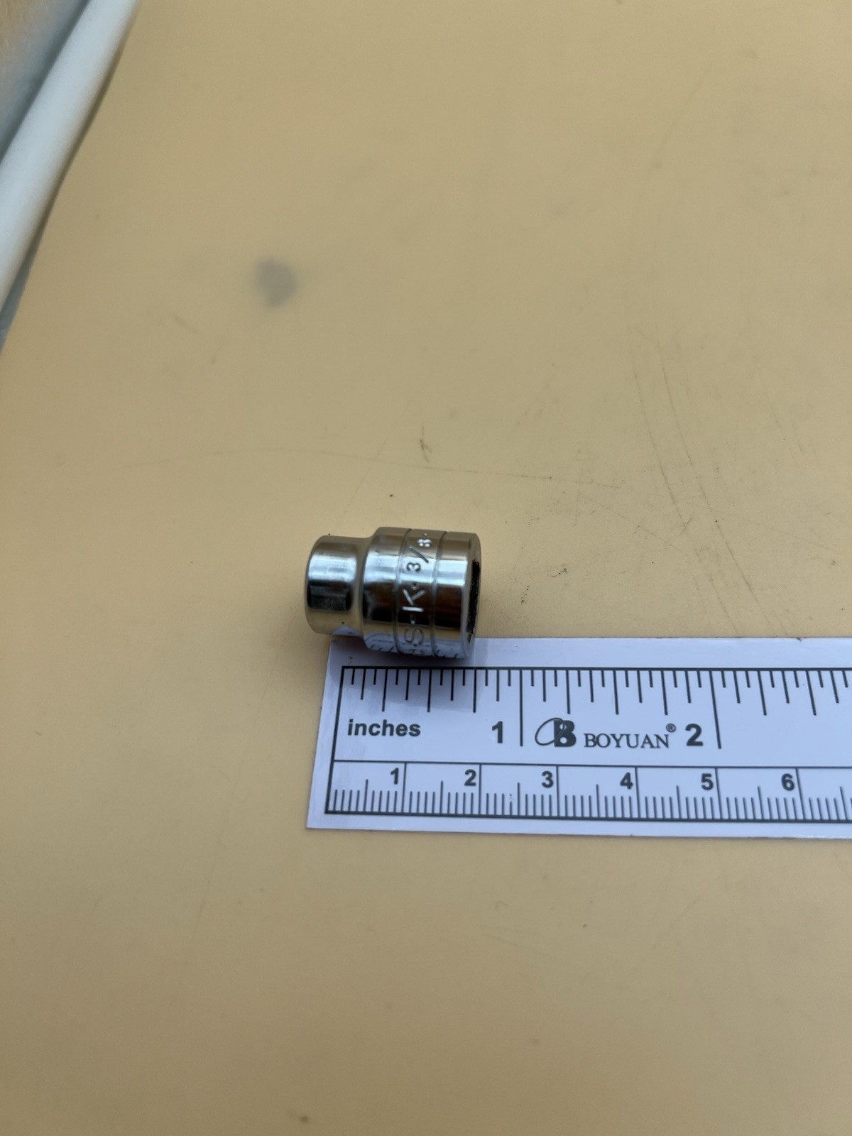 S-K 3/8″ Drive 3/8″ Shallow Socket 45112 6-point