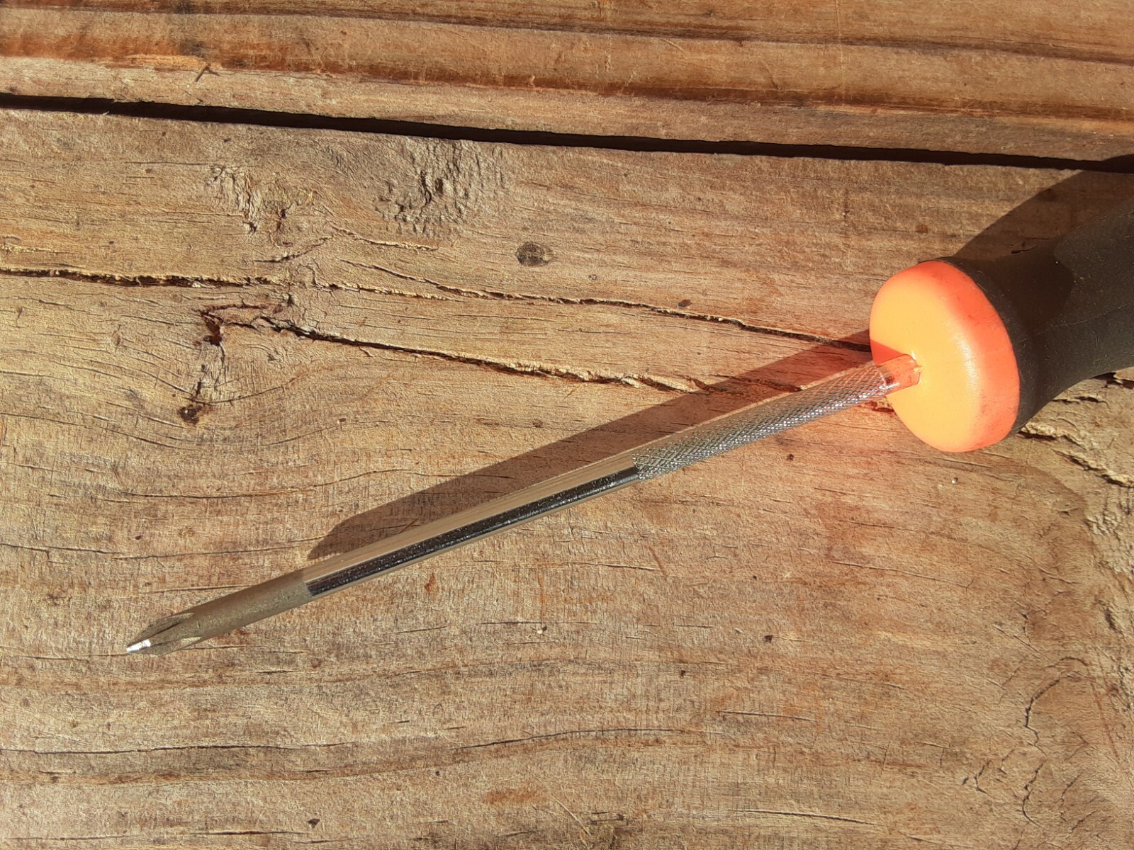 SNAP ON SGDP300 BLACK ORANGE SOFT GRIP HANDLE #0 PHILLIPS MINI SCREWDRIVER SGDP
