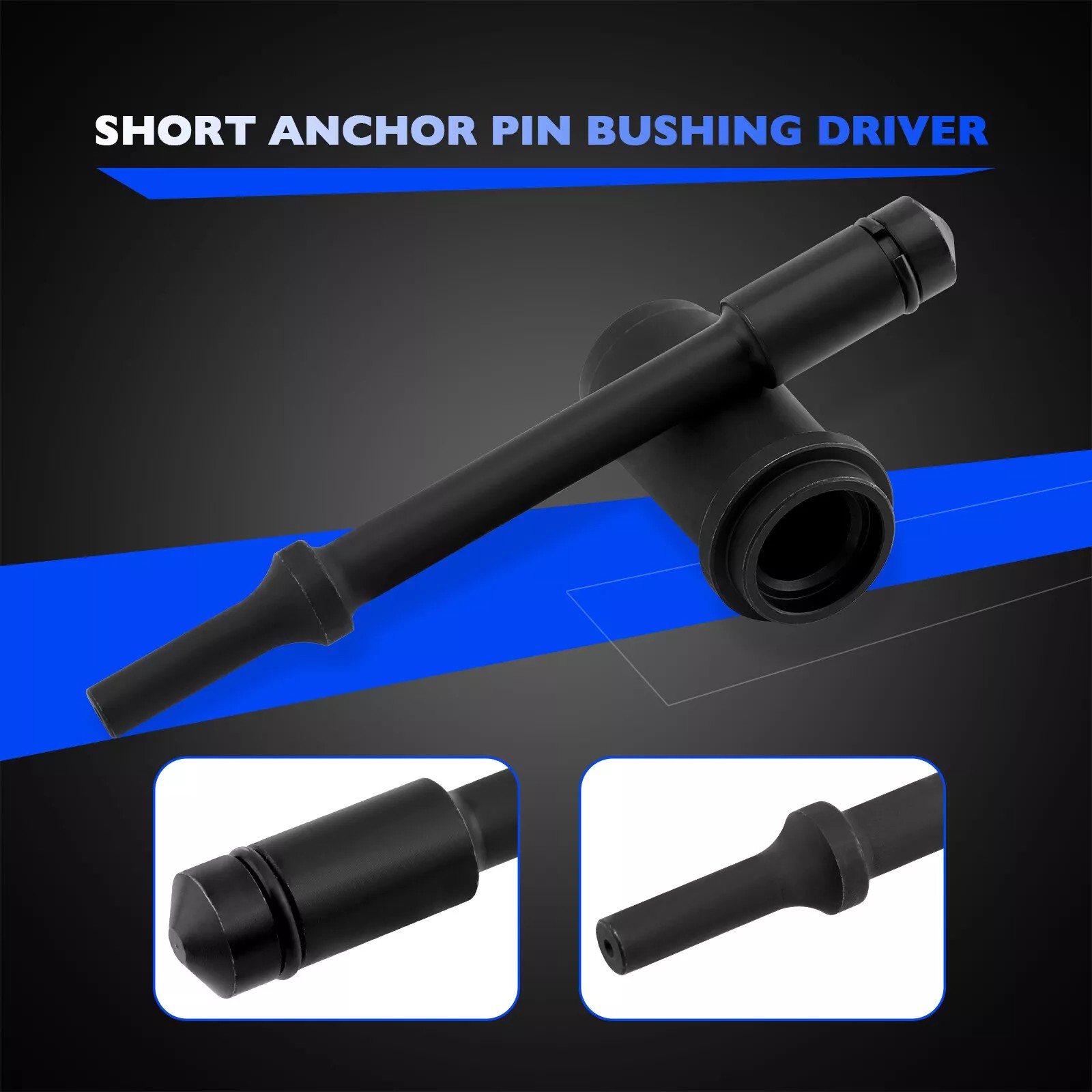 Short Anchor Pin Bushing Driver Kit For Installation &Removal Truck Repair 29450