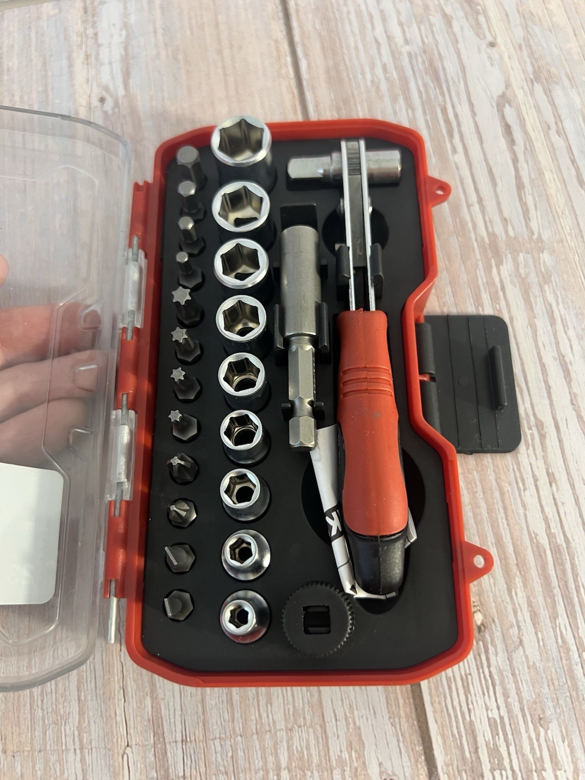 Parkside Precision Socket Wrench Set – 23 Pieces With Case