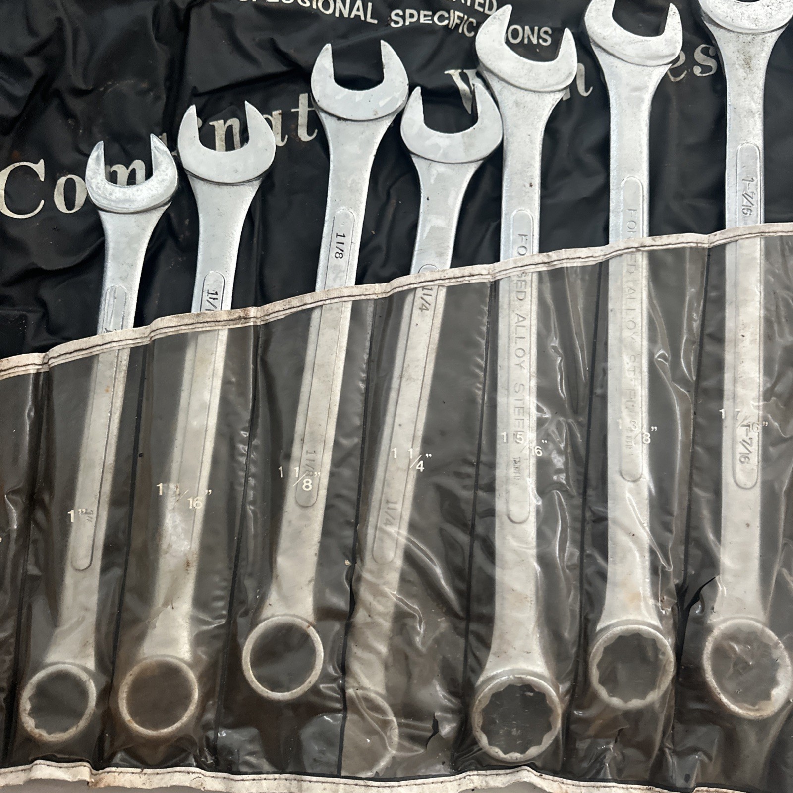 Vintage Taiwan Made By Cobra SAE 17pc Combination Wrench set 1/4”- 1-1/2”