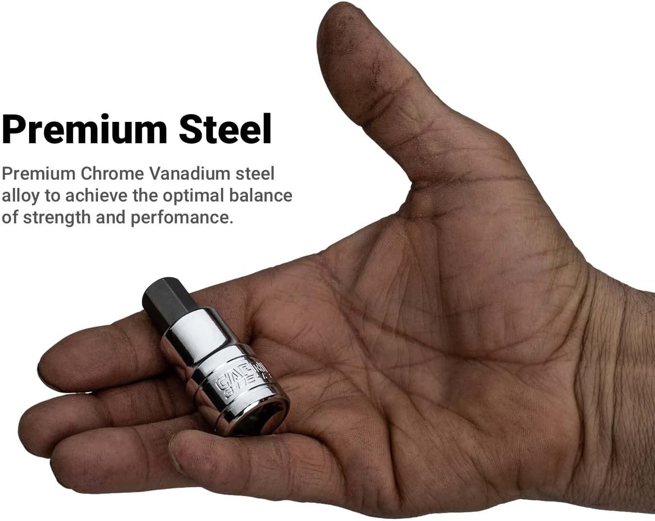 3mm Hex Bit Socket, 1/4 Drive – Exceptional Strength, Corrosion-Resistant