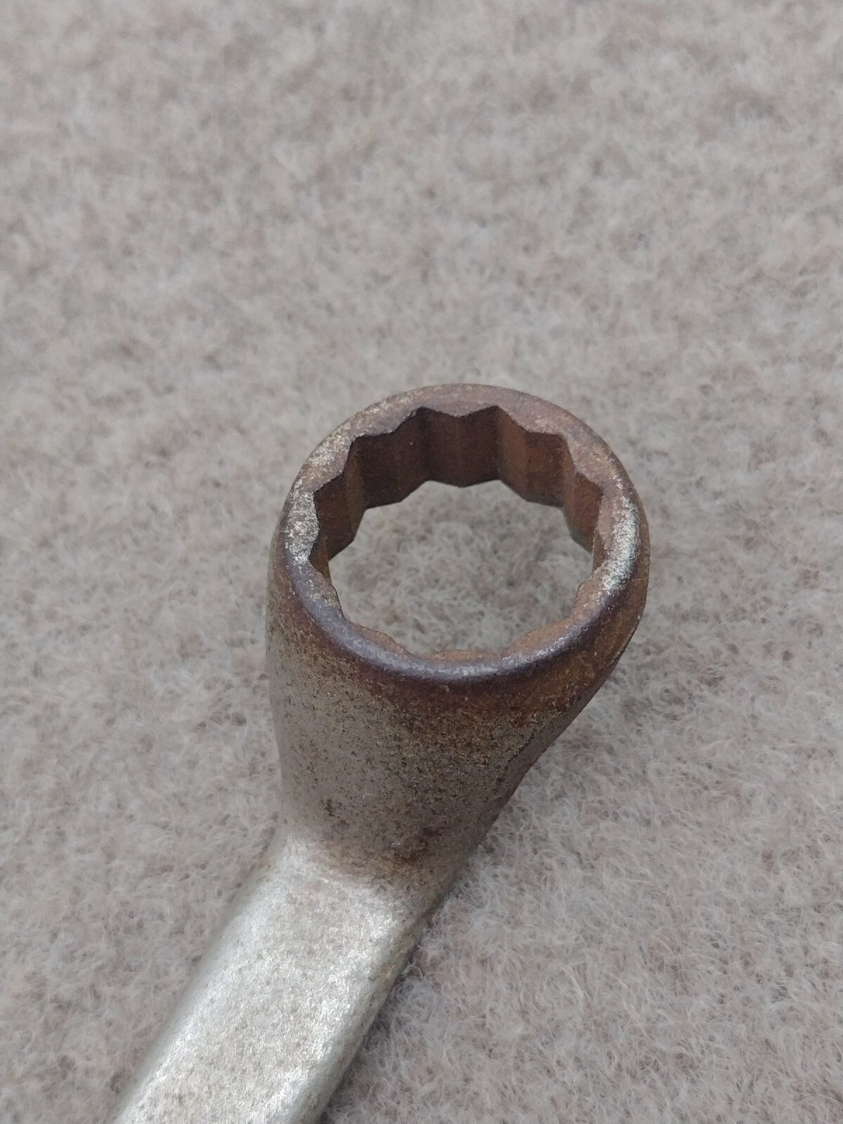 Steinadler Germany 5/16″ x 3/8″ Stubby Double End Box Wrench Offset 12pt Short .