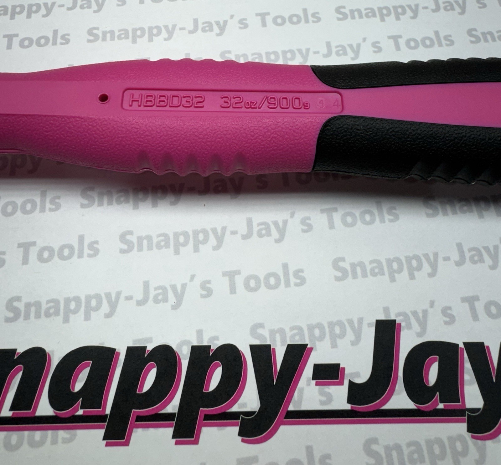 Snap-on Tools USA NEW ELECTRIC PINK 32oz Ball Peen Dead Blow Hammer HBBD32EP
