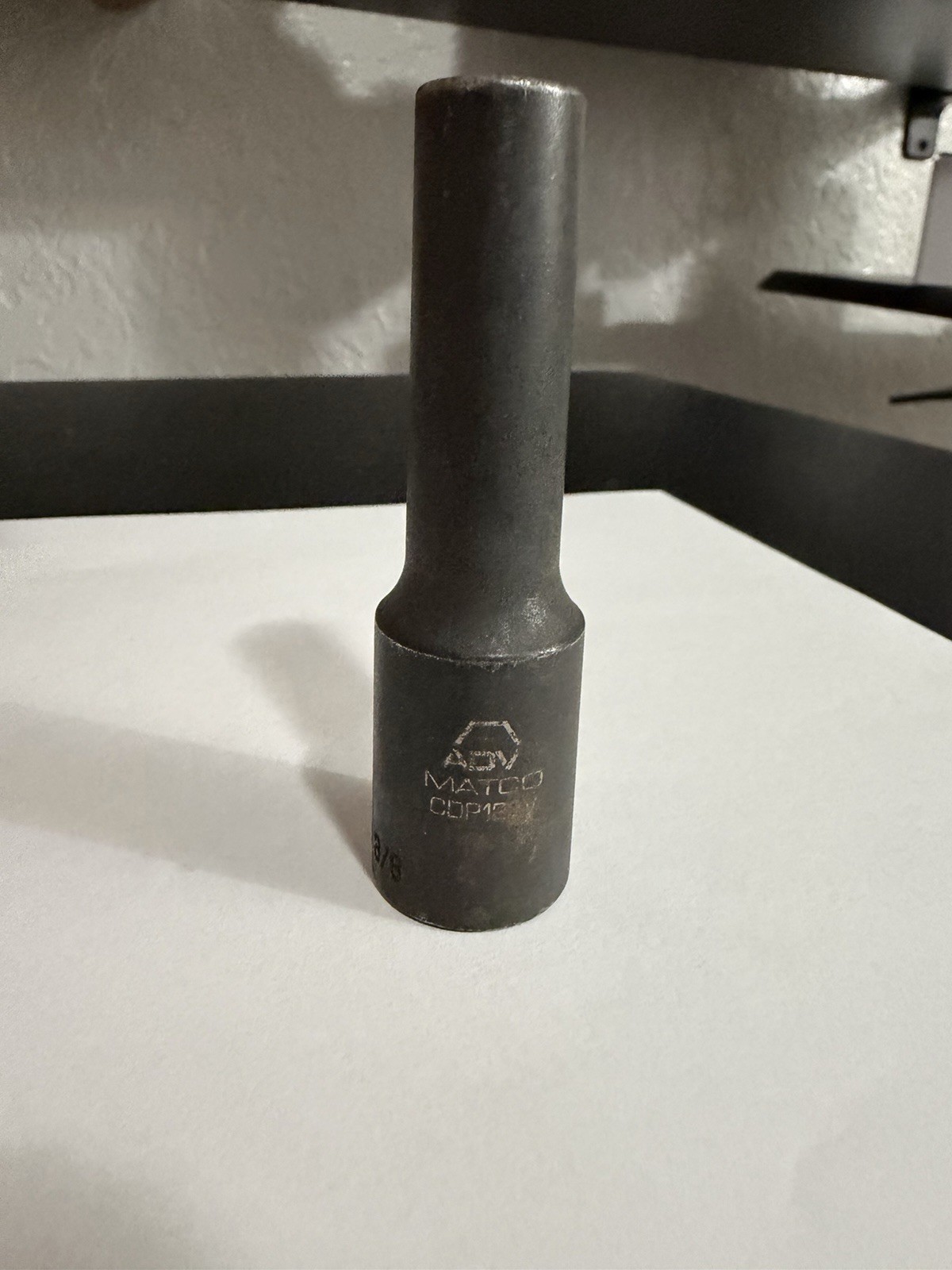 Matco 3/8” Deep Socket 1/2” Drive 12 Point CDP122V