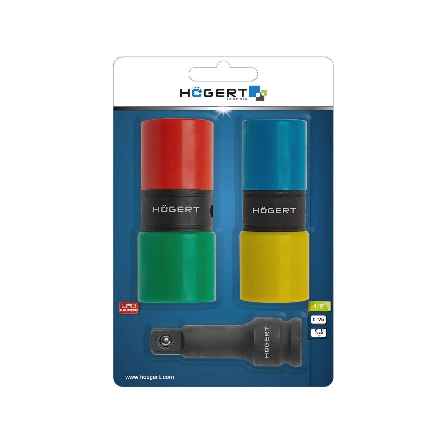 1/2″ Impact Sockets Kit – HT4R006 of Hogert