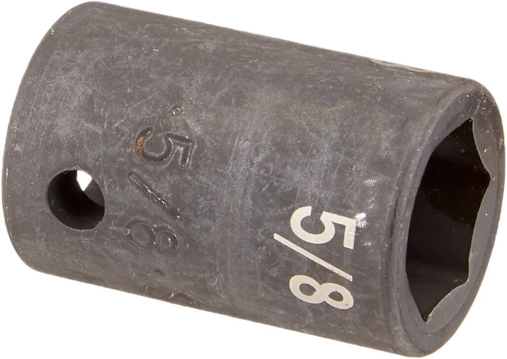 SK Tools 1/2-Inch Drive Standard Impact Socket, 5/8-Inch 34020