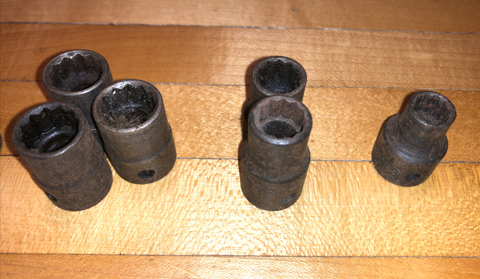 VTG 55pc Williams Vulcan 1/2” Impact 3/8” Socket Lot SAE Swivel Adapter 1/2 3/4