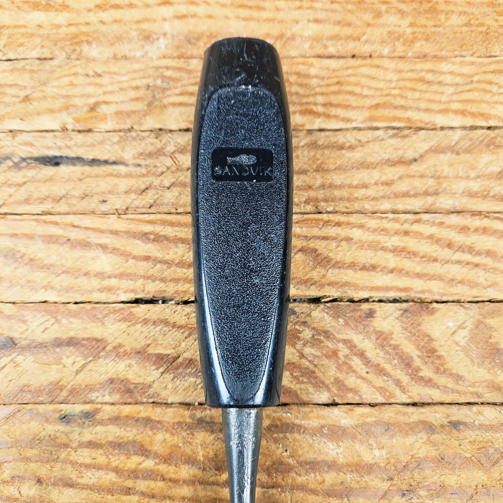 Vintage Sandvik 1/2 In Tip Woodworking Wood Chisel Beveled Swedish Steel 1/4”