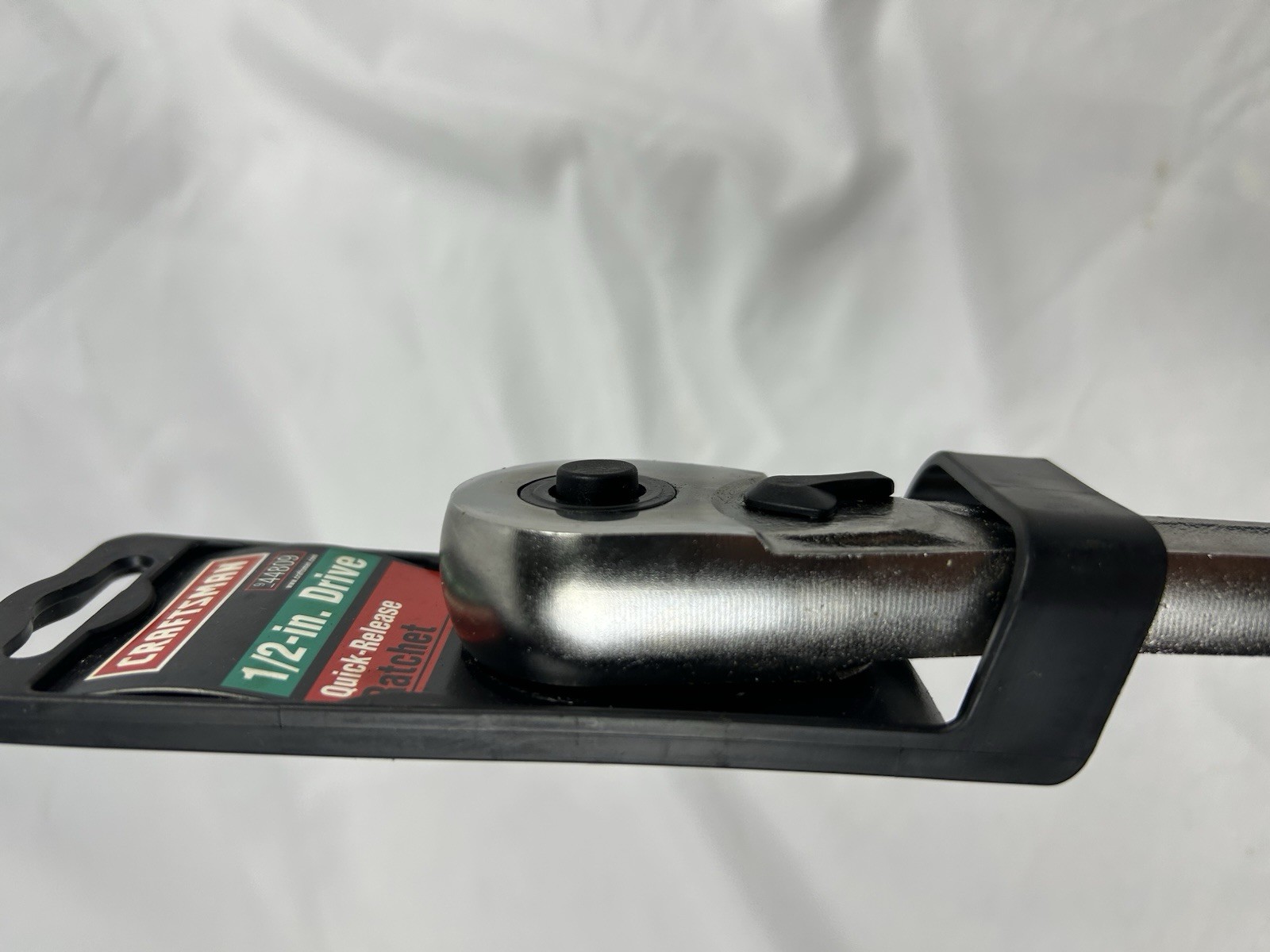 Craftsman 1/2″ Drive Quick Release Ratchet, made USA, NOS – PN 44809 (on tag)