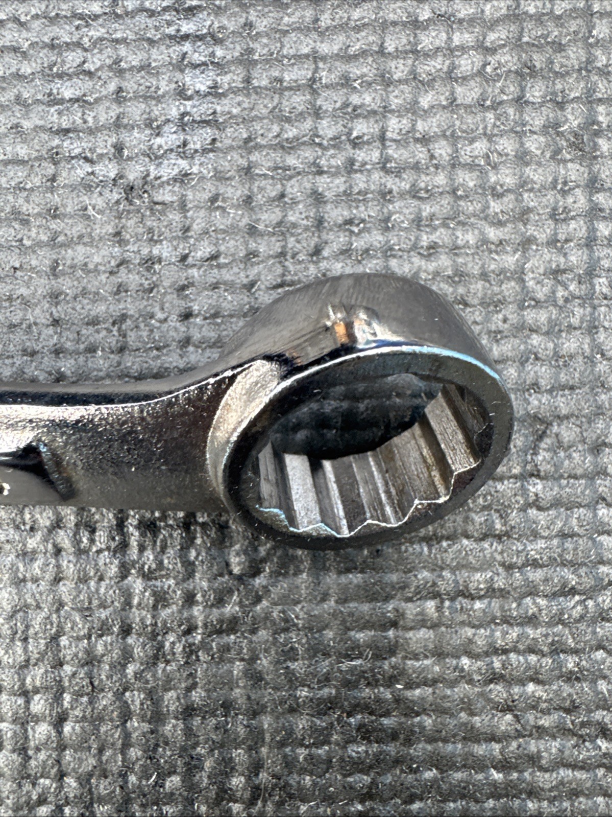 Sears Craftsman USA 43865 5/8 X 3/4 In SAE Stubby 12 Point Box Wrench Nos