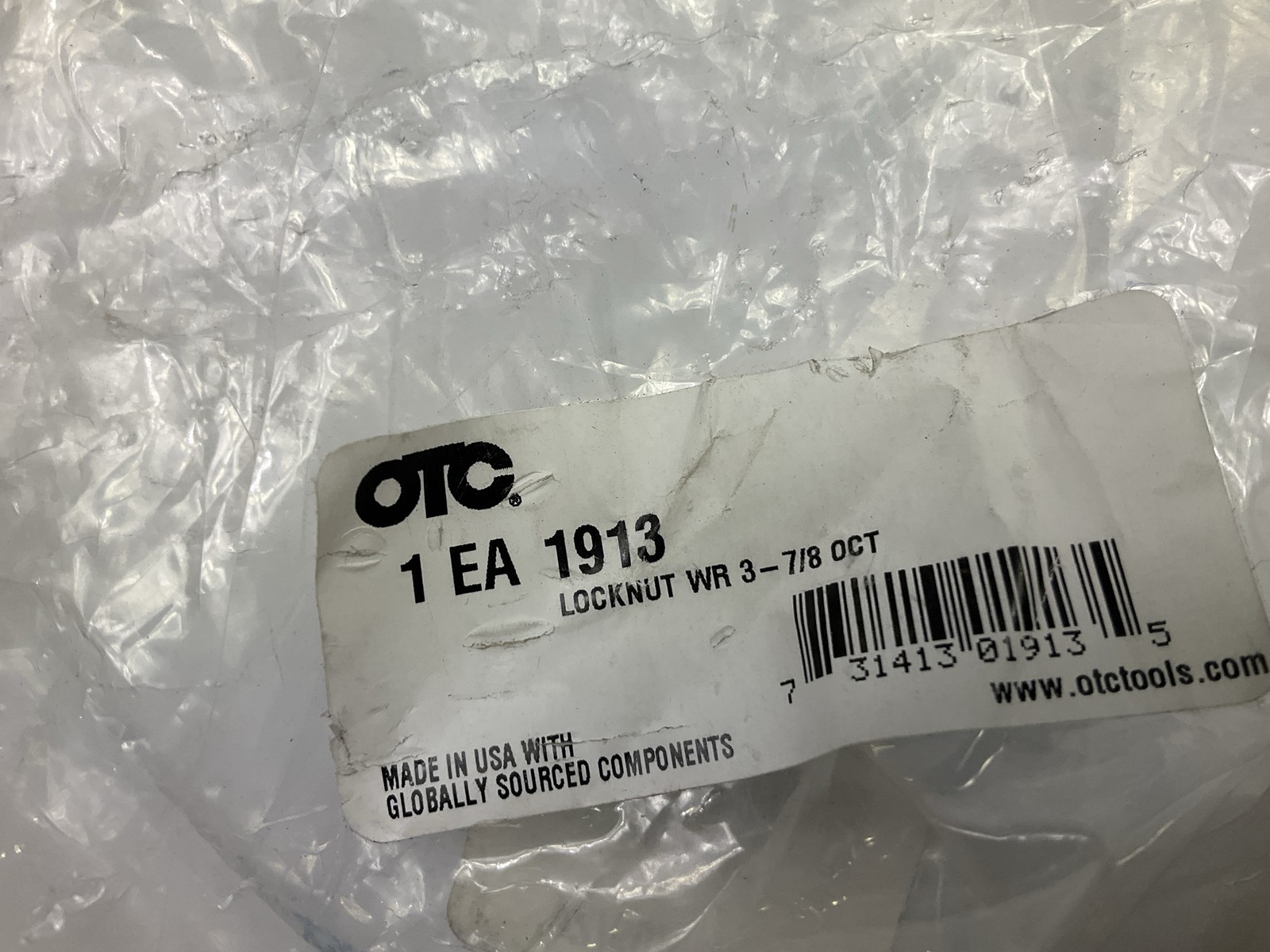 OTC 1913 3-7/8″ 8pt Wheel Bearing Axle Locknut Socket 3/4″ Drive