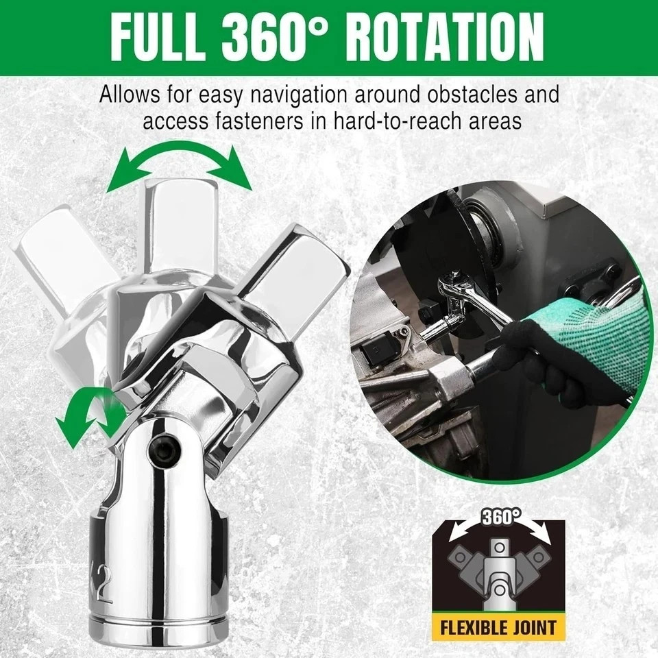 SK 20 Piece Socket Extension Set, 1/4″, 3/8″ and 1/2″ Drive Bar,…