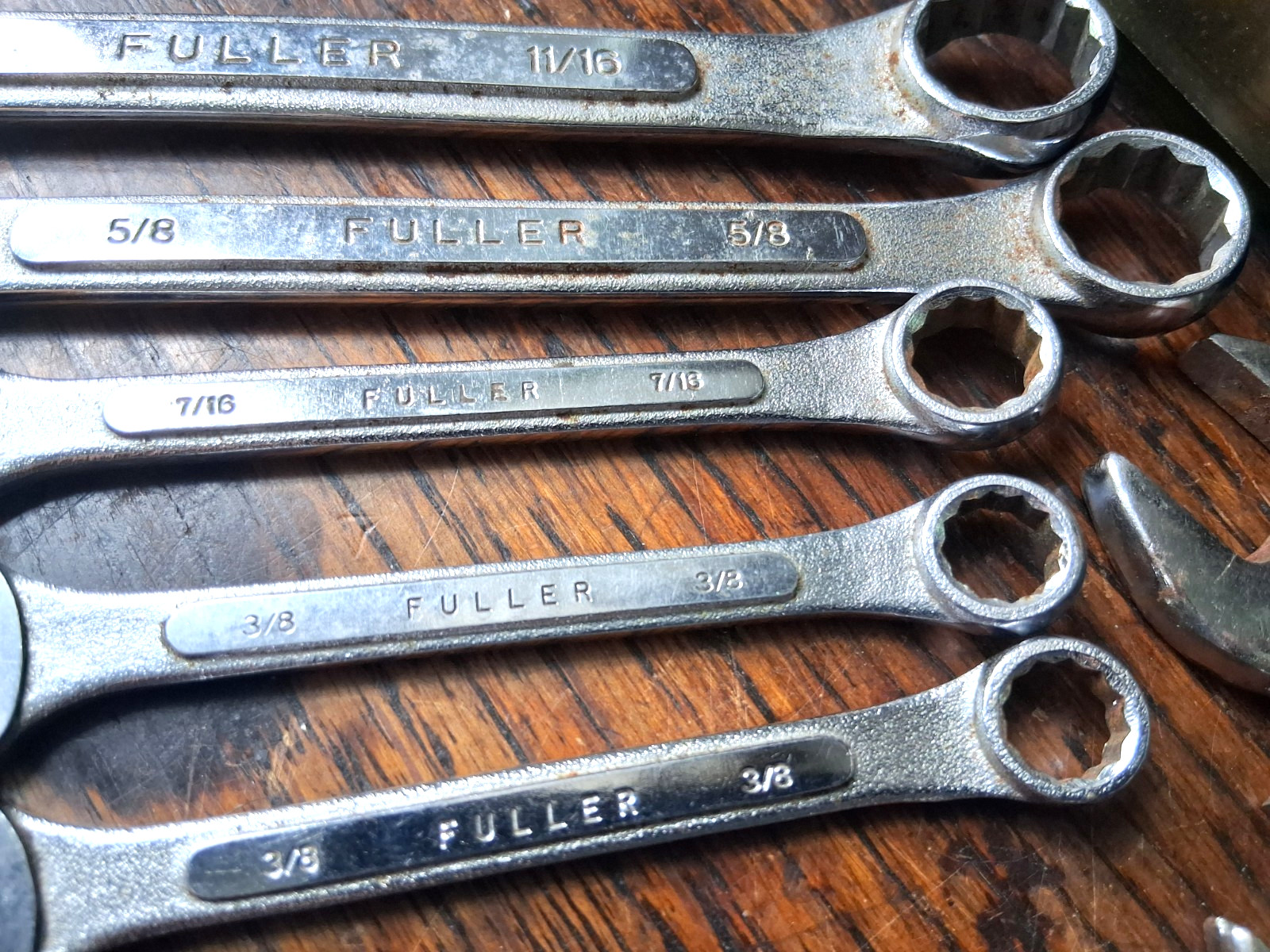 9-Multible Combination Wrenches Fuller Dunlap Bonney Pittsburgh Renes Corp Chi