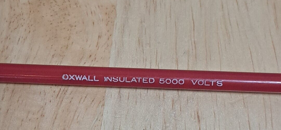 2 Oxwall E210 & E208 Insulated 5000 Volts Slotted Flat Tip Screwdriver Long
