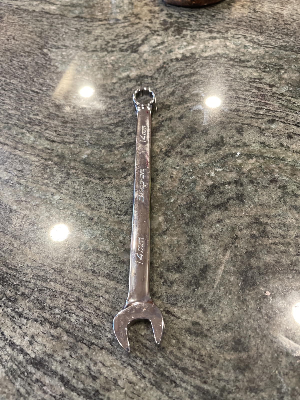 Snap On oexm140b 14mm metric combination 12pt open end wrench new