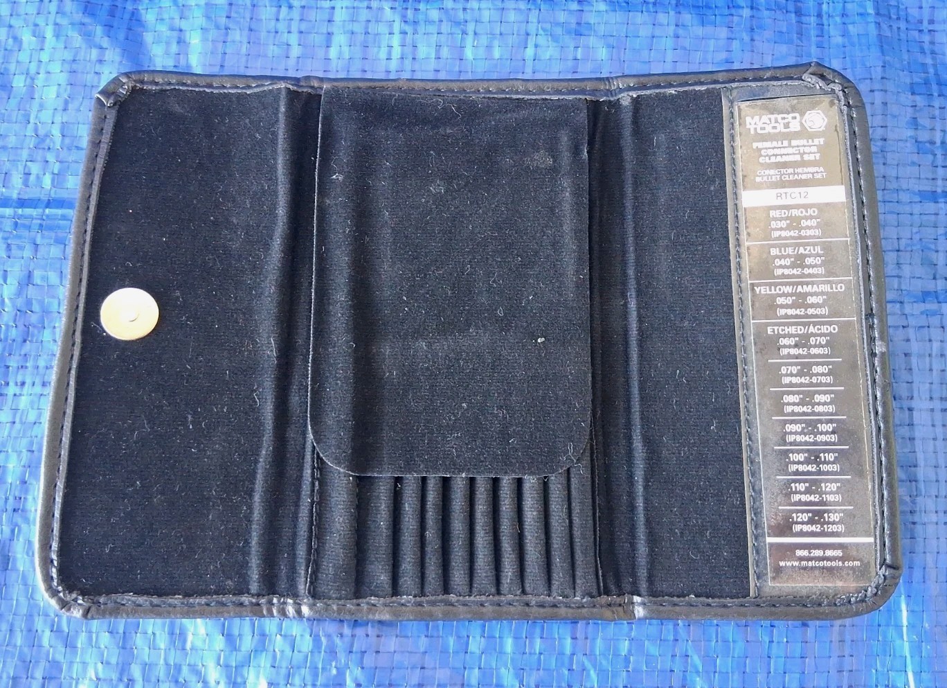 Matco RTC12 FEMALE BULLET CONNECTOR CLEANER SET