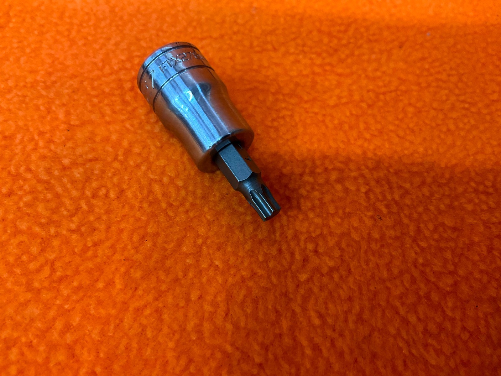Snap-on Tool 3/8″ Drive Torx Chrome Bit Socket Metric T27 FTX27E NEW BIT