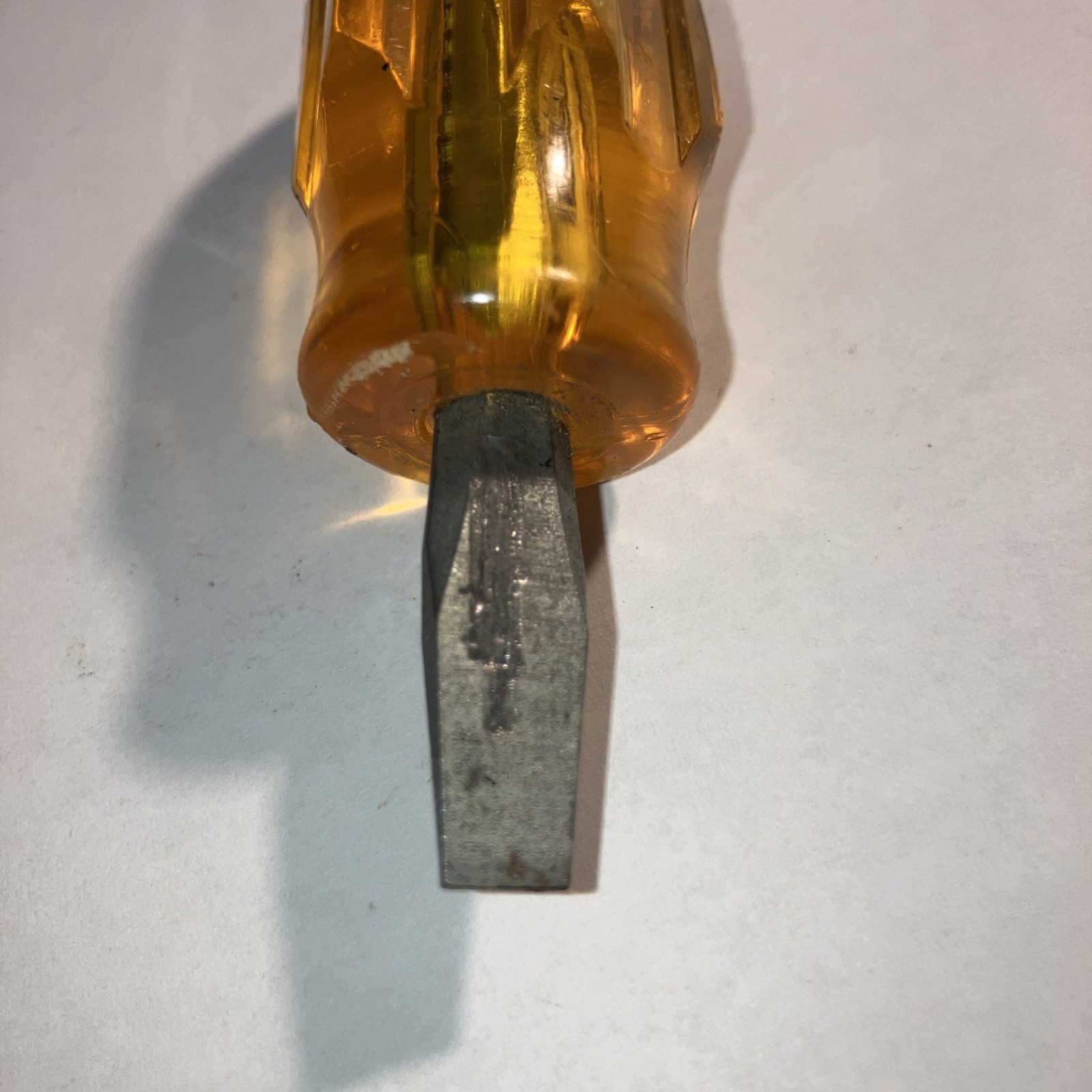 Jensen Stubby 1/4″ Flat Slotted Head Screwdriver 36B141 Made In USA