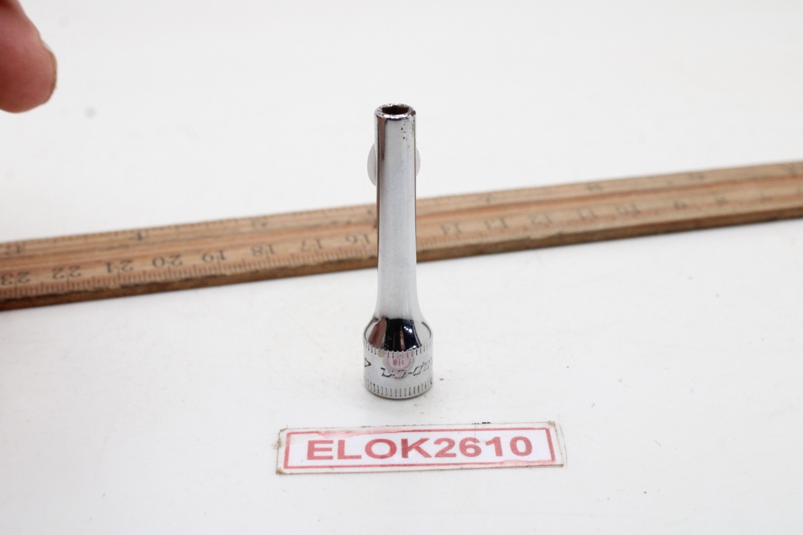 Snap-on STMM4 4mm 1/4″ Drive 6 Point Metric Deep Socket Chrome USA