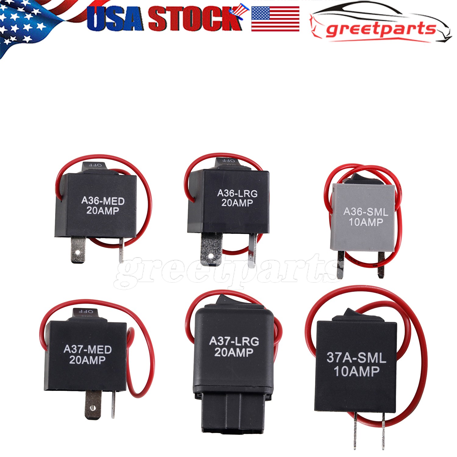 Relay Bypass Switch & Diagnostic Tester 9038A Tester Kit with Amp Loop 6-Pack