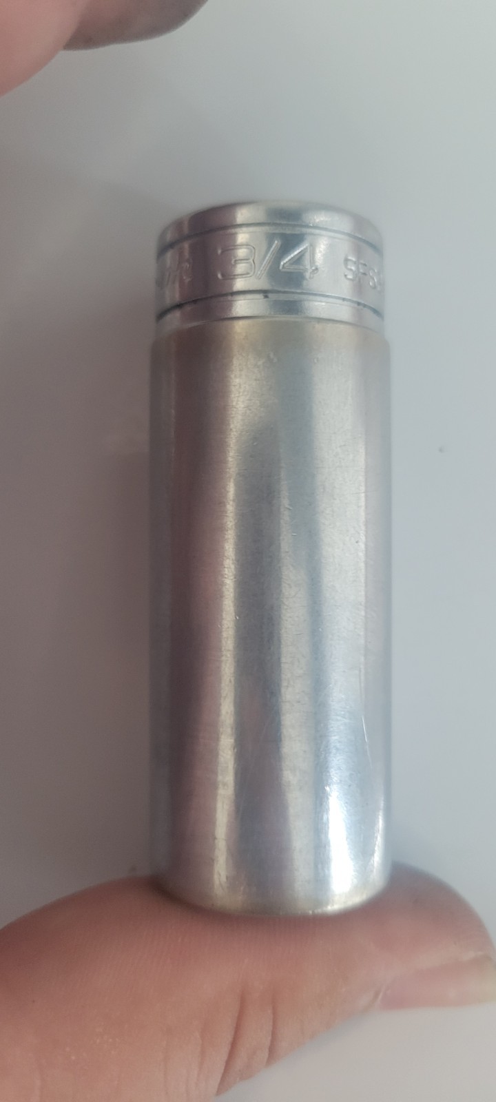 Snap on SFS241 3/8″ Drive 6 Point SAE 3/4 Deep Chrome Socket USA
