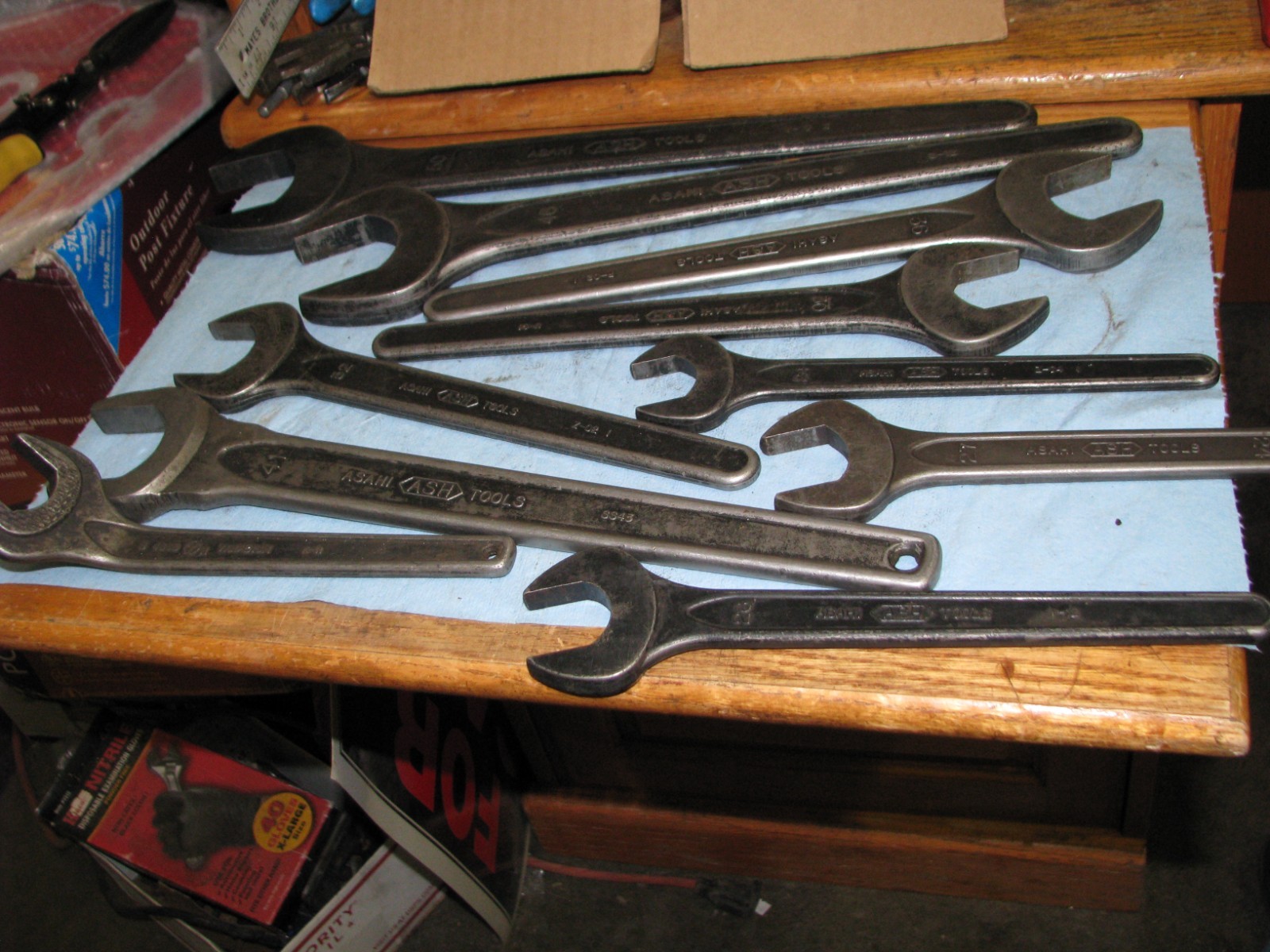 Large Metric Wrench lot 24mm-50mm Hydraulic Heavy equipment