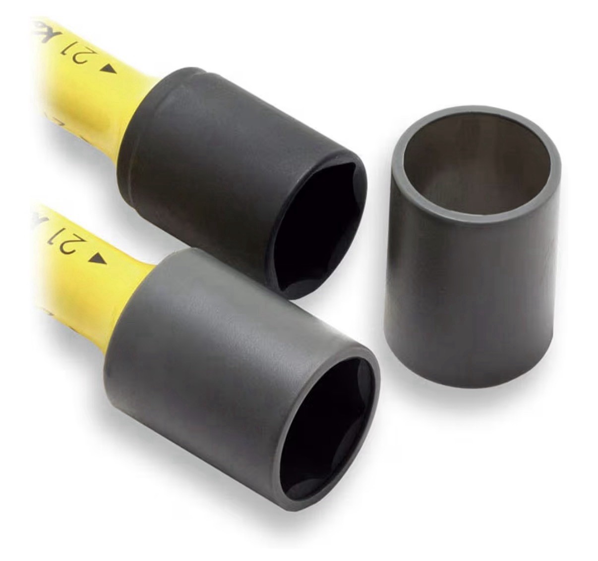 Ko-Ken 1/2 Sq. Dr. Wheel Nut Socket 3 piece Set 17-21mm 6 point Thin Wall 14201M