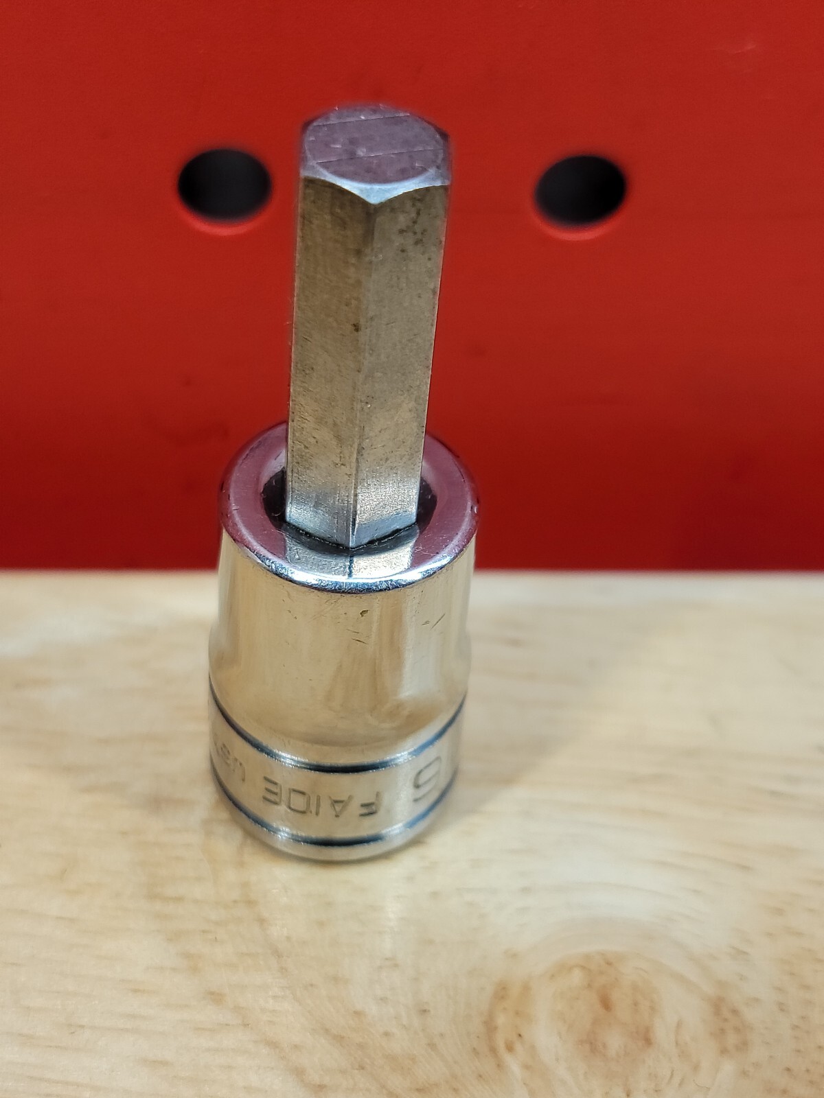 Snap-on Tools FA10E 5/16″ 3/8” Drive SAE Hex Bit Allen Socket Driver USA