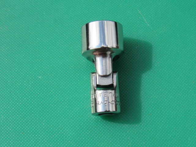 SNAP ON TMU181A 9/16″ 12 POINT 1/4″ DRIVE SAE UNIVERSAL SWIVEL SOCKET NEW LOGO