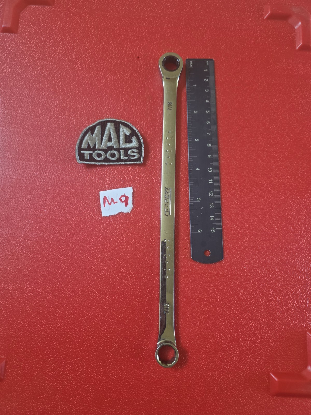 Mac Expert SAE XL Extra Long Double Box Ratcheting Wrench SAE 7/16