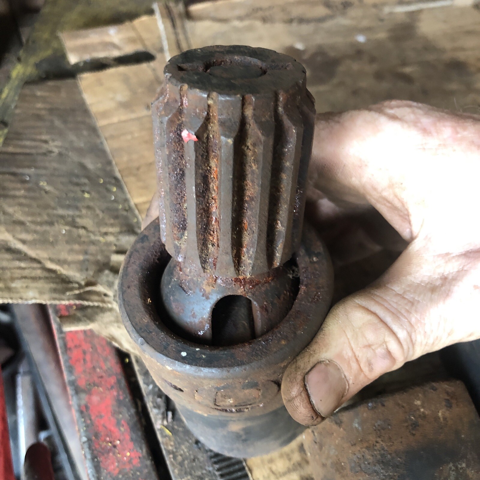 (6 Pcs) HEX SOCKET CHICAGO PNEUMATIC APEX (rough Shape Will Need Attention)