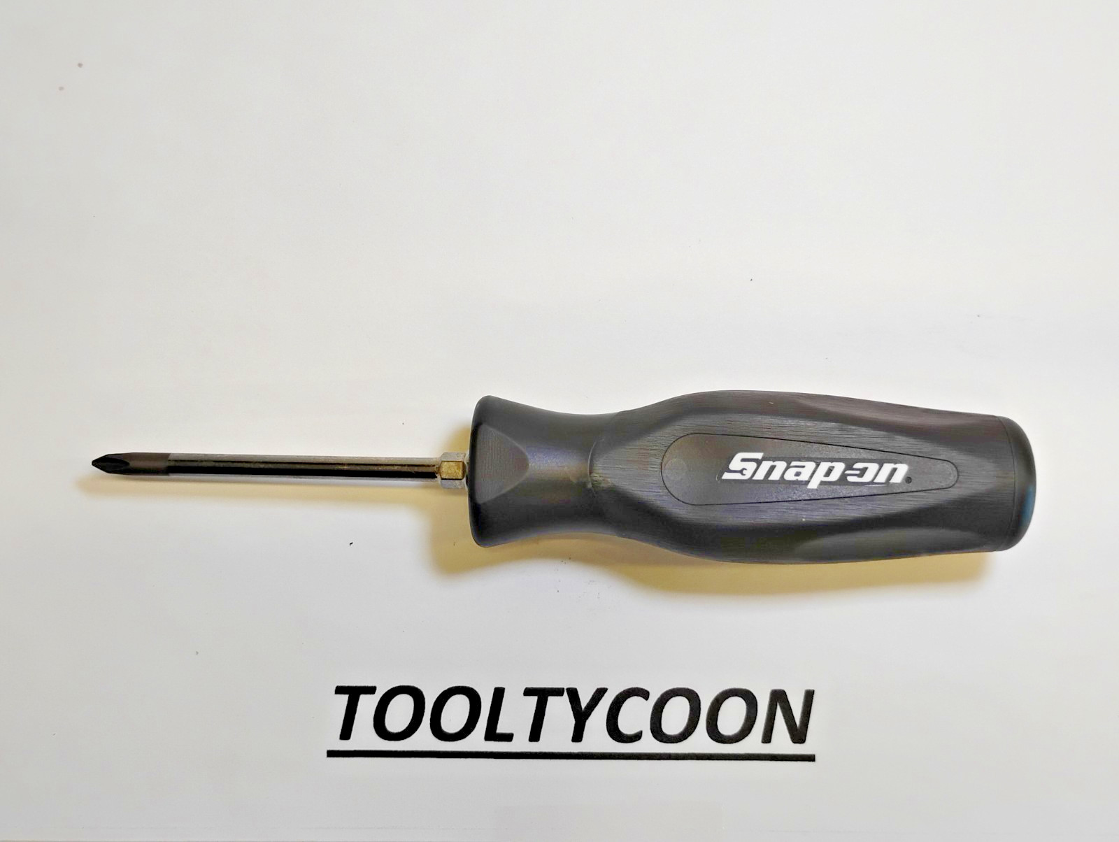 Snap-on Tools USA NEW RARE BLACK Soft Grip P1 #1 Phillips Screwdriver SGDP31IRB