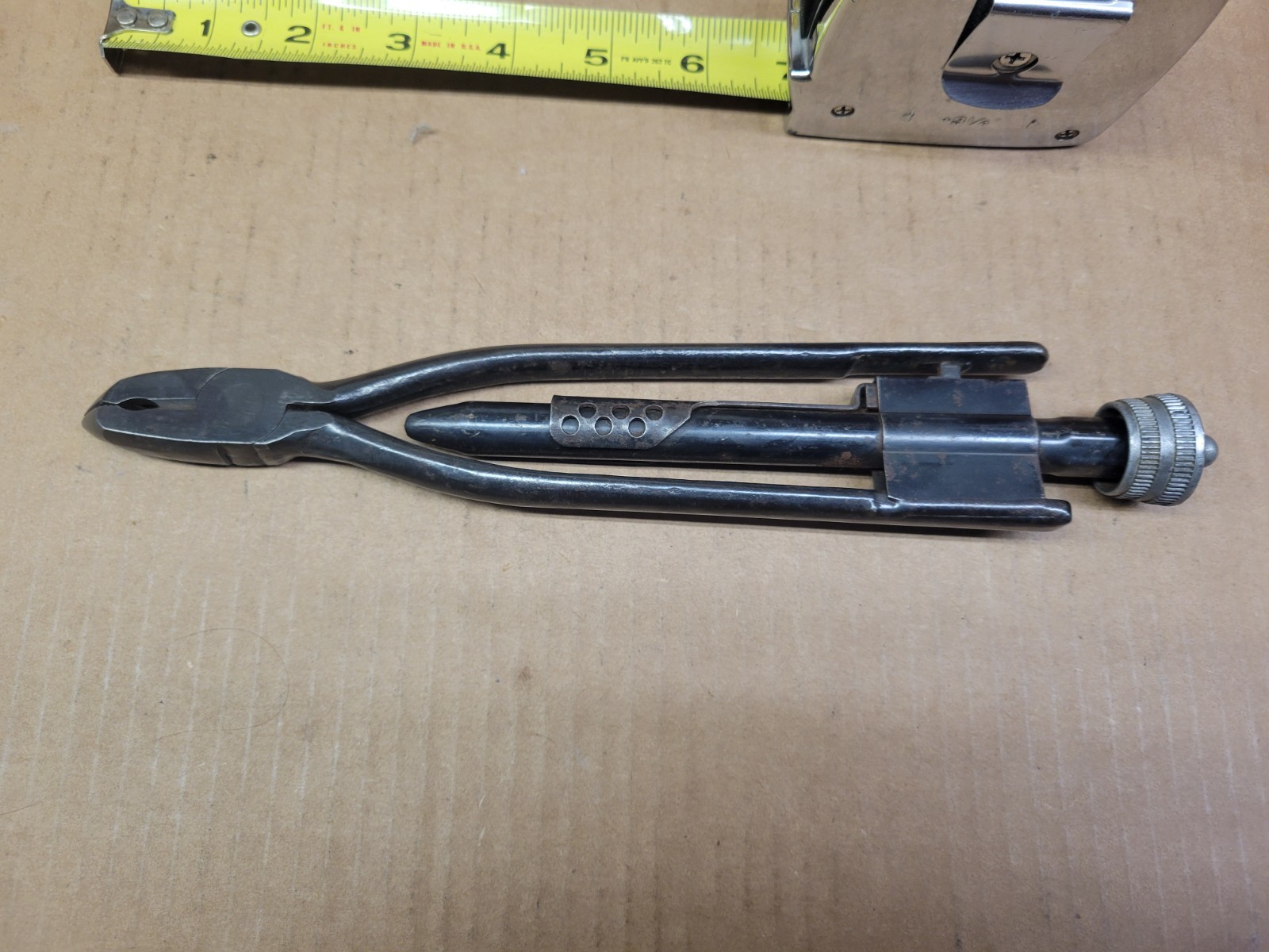 Vintage US Military Milbar Safety-Twist Aviation Pliers No N2