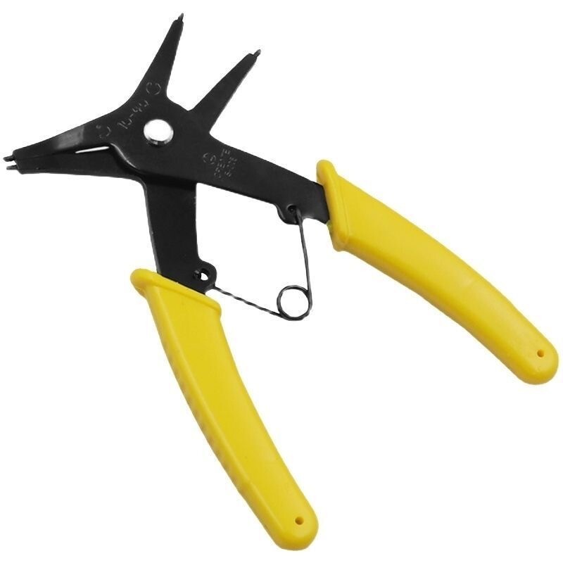 2-in-1 Snap Ring Pliers for 10-40mm Retaining Rings, Internal & External Use