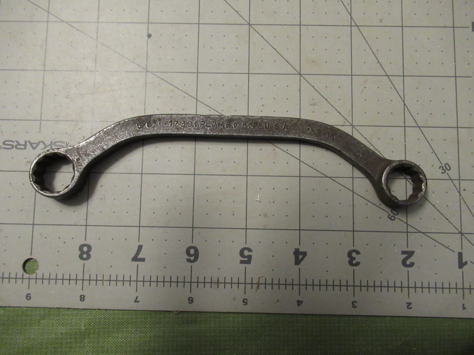 Plumb Tools 1730 5/8″ x 9/16″ SAE Box Wrench 12 Point USA