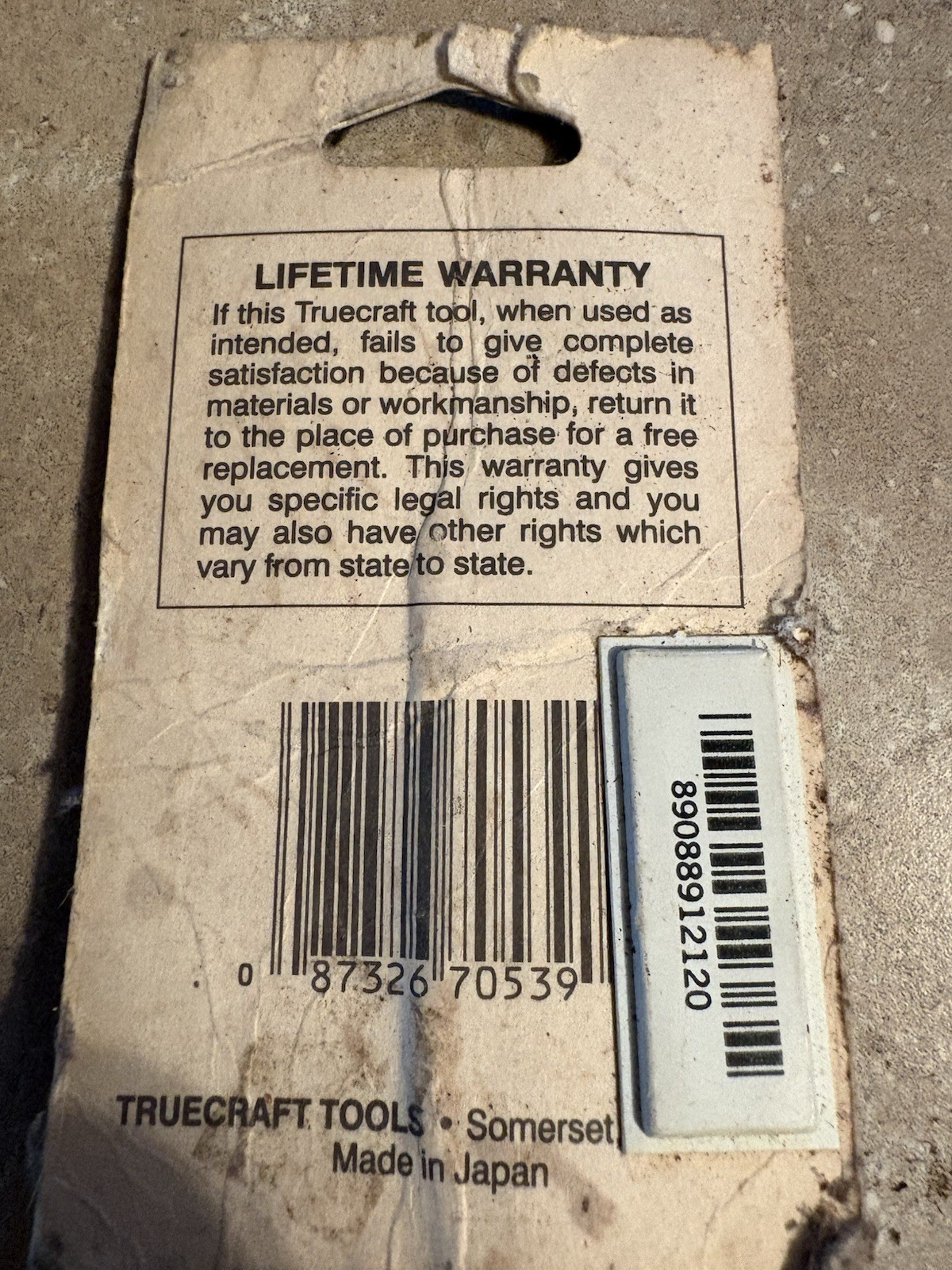 True Craft TrueCraft Professional socket 6mm 1/4″ Dr. 6 Pt. NOS unopened